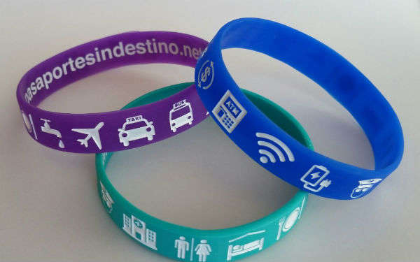 Lanzamiento de HELP! pulsera viajera!