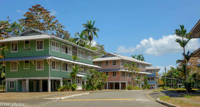 El antiguo pueblo de Gamboa, Panamá