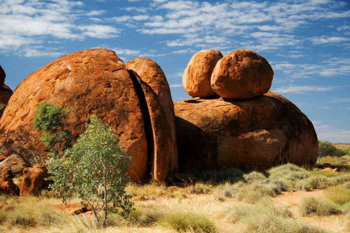 El outback australiano: de Darwin a Alice Springs y Devils marbles