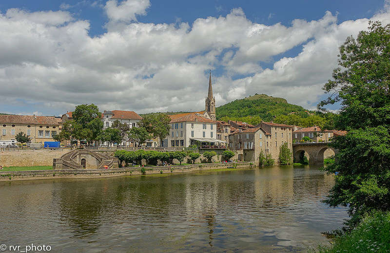 Saint-Antonin-Noble-Val, en el valle del río Aveyron