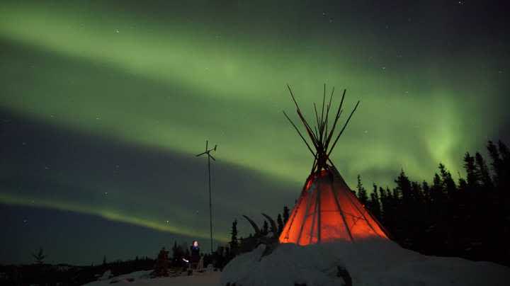 Blachford: 2 meses durmiendo bajo las auroras