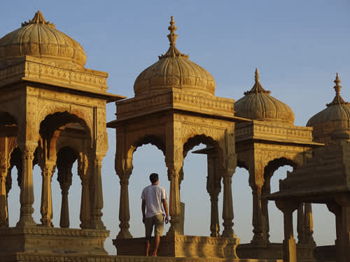 Dónde ver atardecer en Jaisalmer