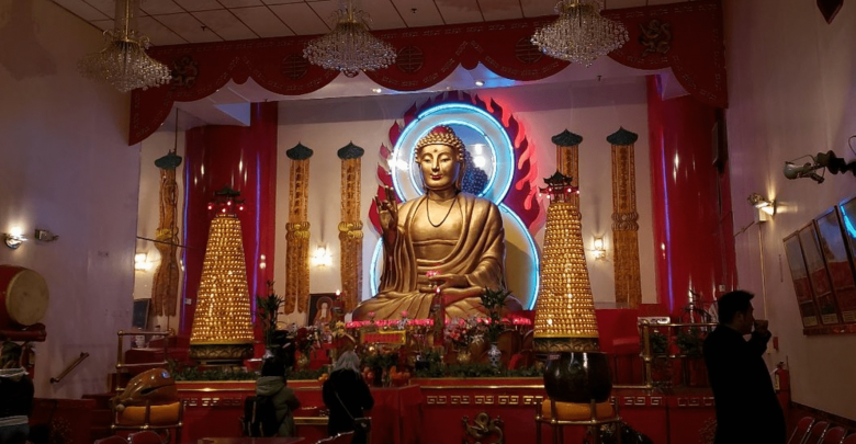 Templo budista Mahayana en Nueva York