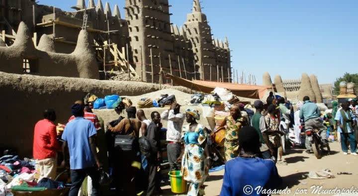 La Gran Mezquita de Djenné, Mali