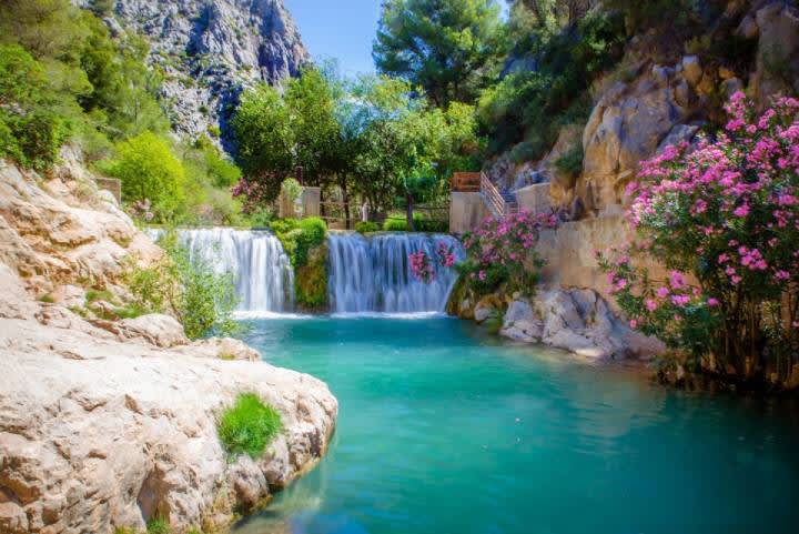 Visitar las fuentes de Algar. Un paraíso natural en Alicante