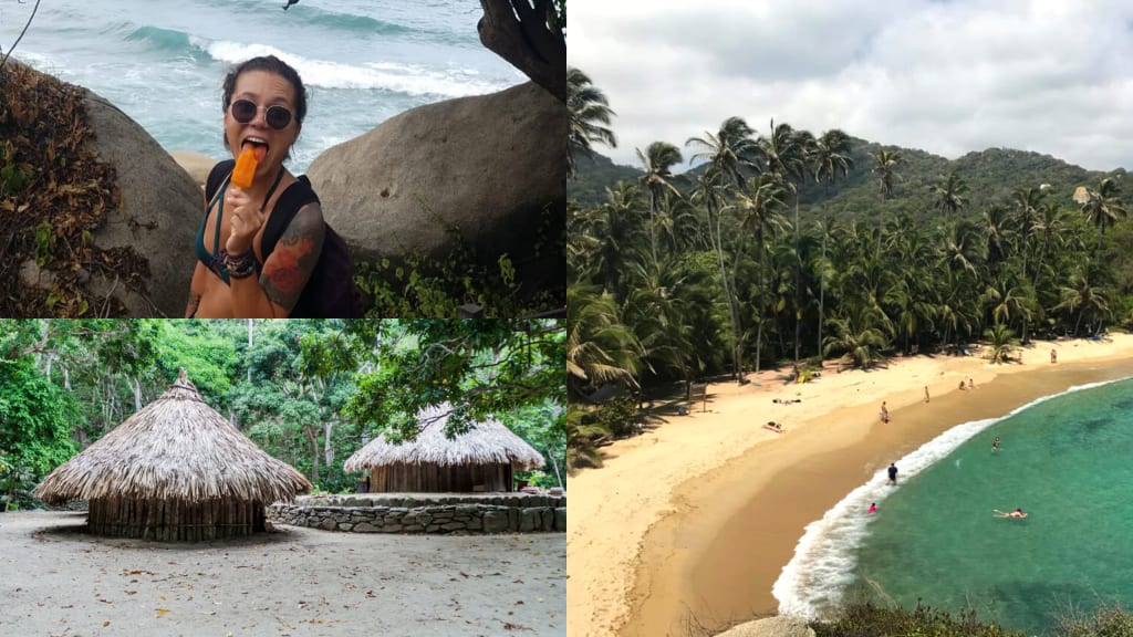 santa marta colombia parque tayrona