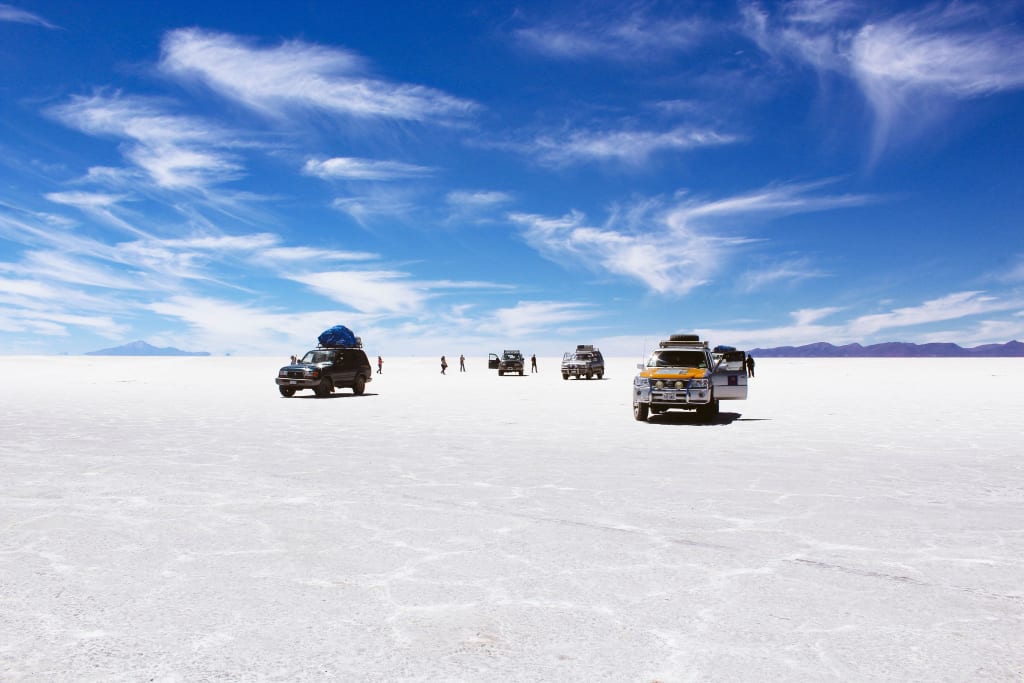 Salar de Uyuni é umas das principais atrações do que fazer na Bolivia