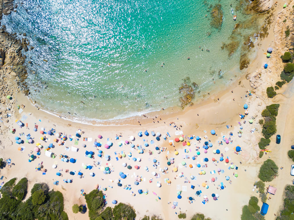 Melhores praias de Portugal, mapa de Portugal de praia do mapa (Sul da  Europa - Europa)