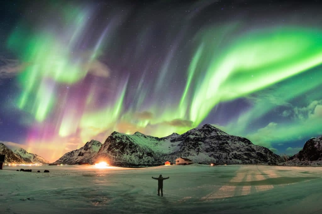 Aurora Boreal na Islândia, um espetáculo!