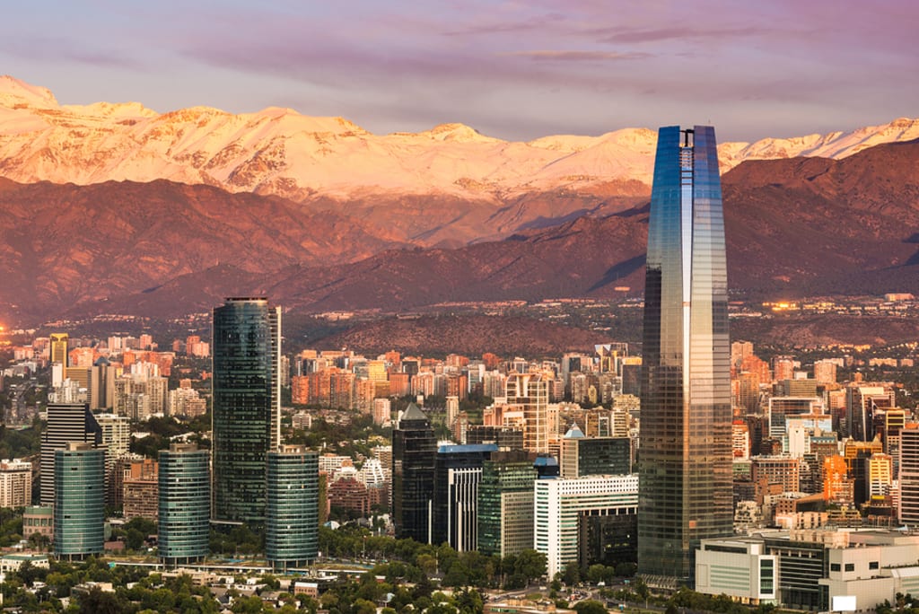 Santiago é a capital e com ótimas opções do que fazer no Chile