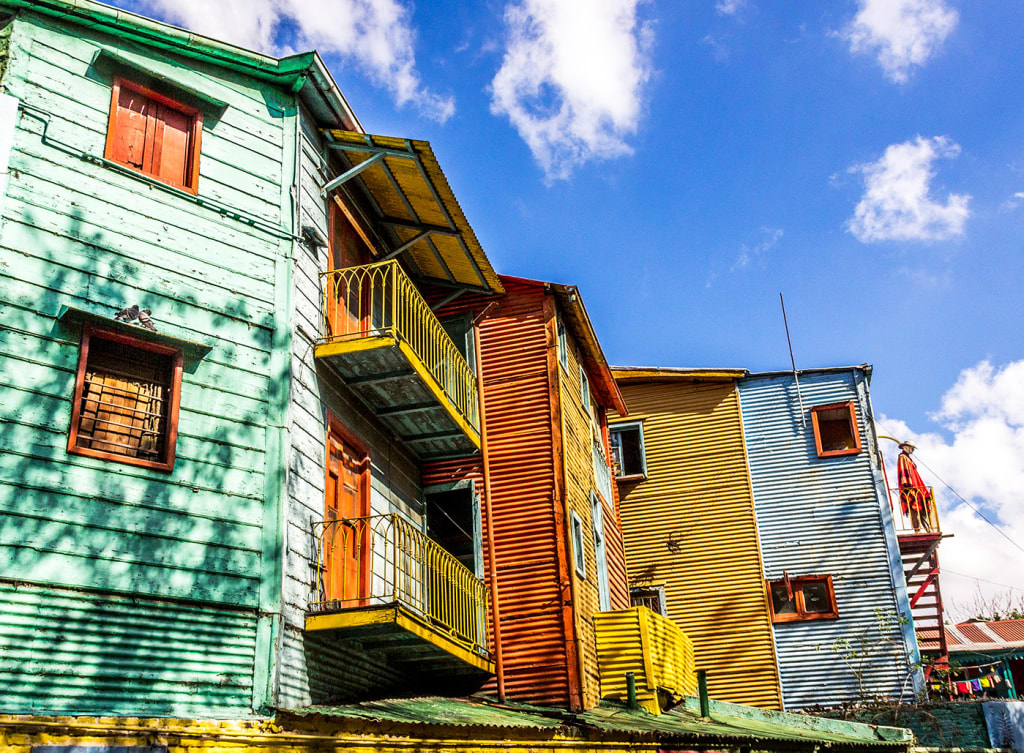 Caminito, famoso bairro de Buenos Aires