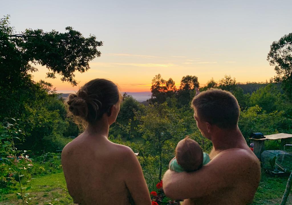 Naked yoga is hard to bare