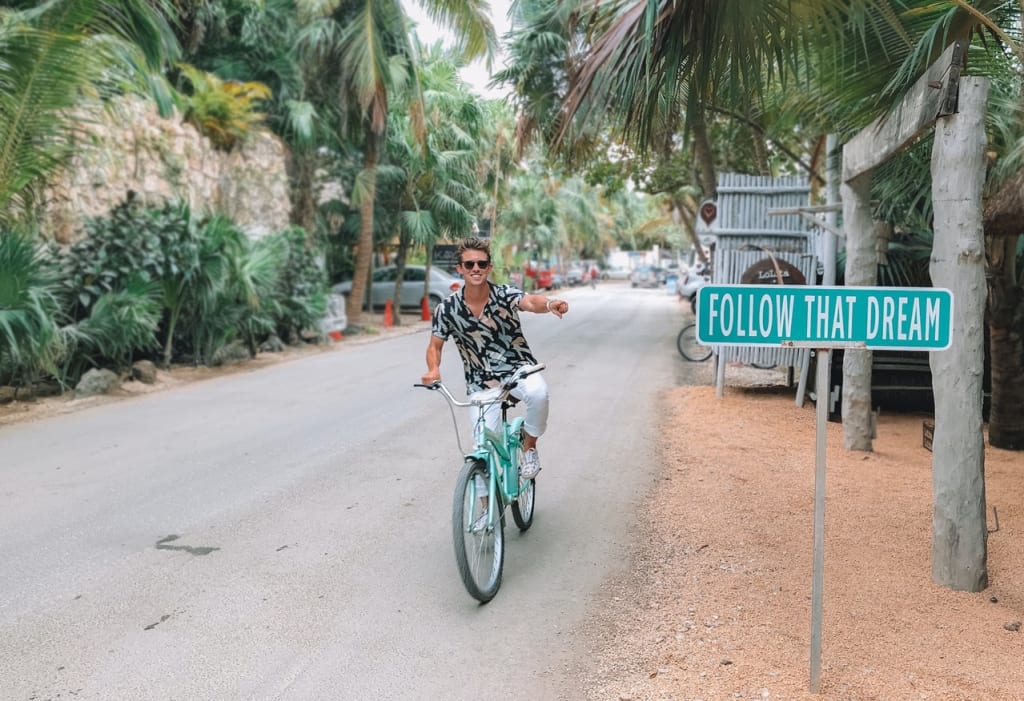 Digital nomad in Mexico