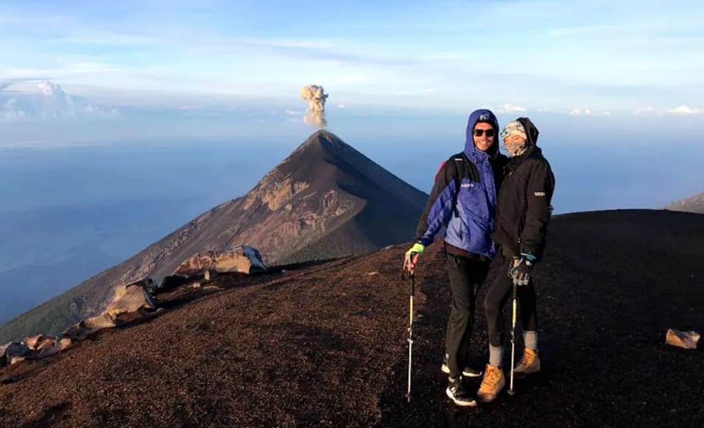 Volcano trekking on sale