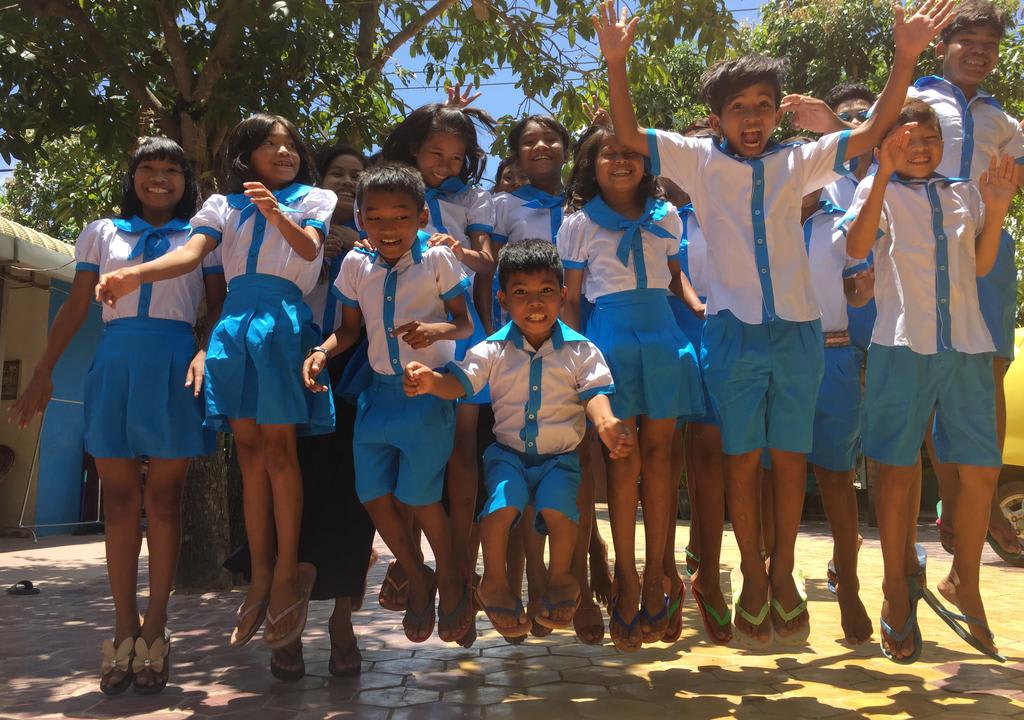 Los niños en Cambodia