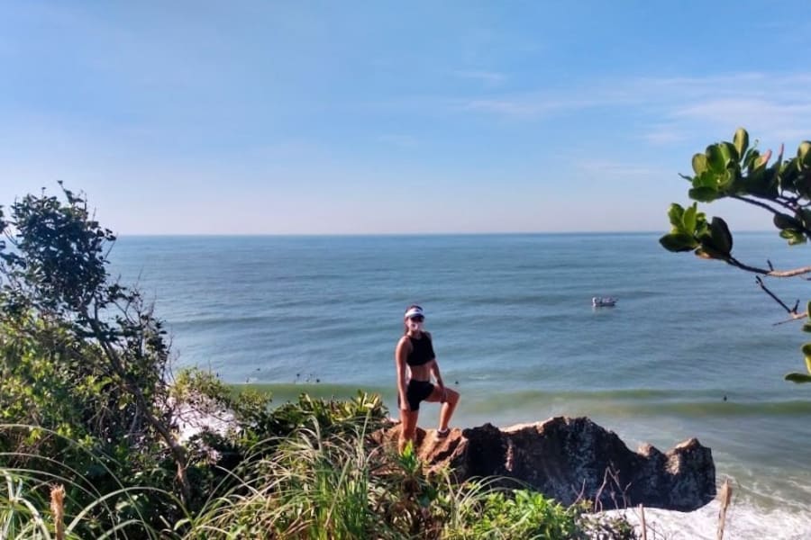 Trilha da Praia da Solidão até o Farol da Ponta das Cabeçudas em Itajaí -  SC #trilhas #itajai 