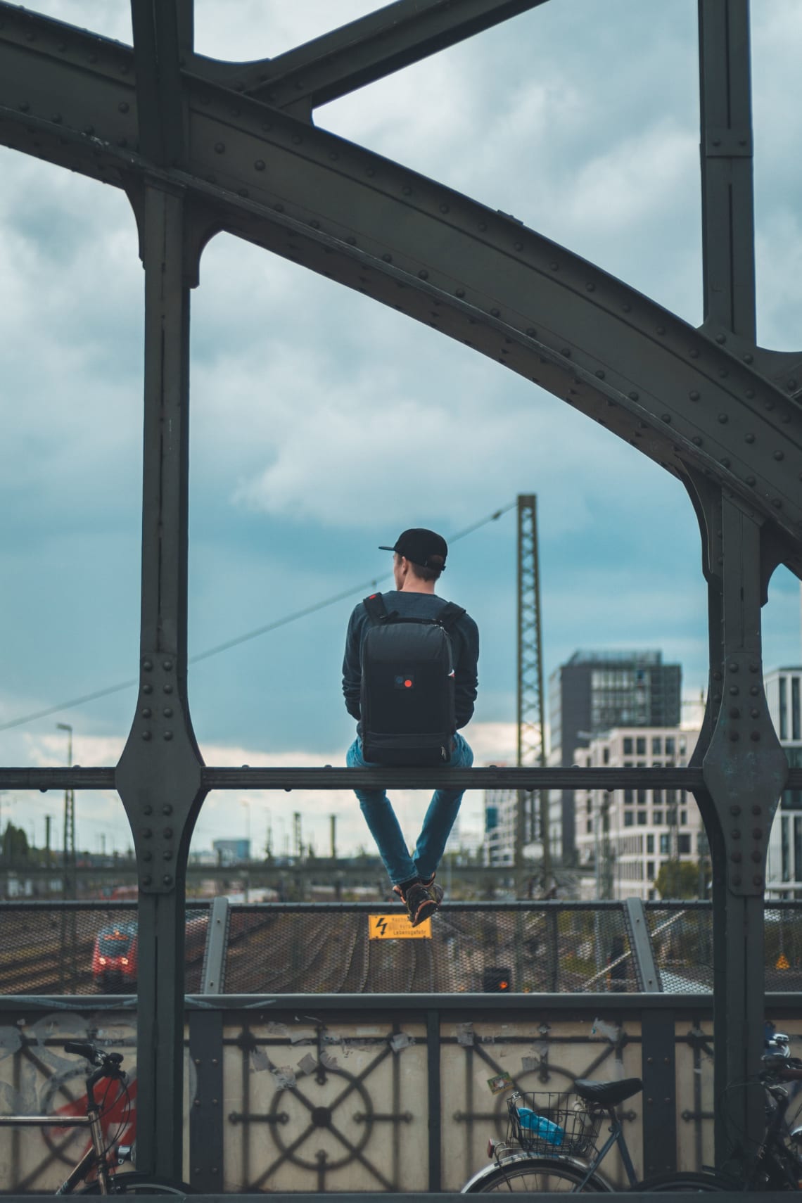 Traveling with a backpack