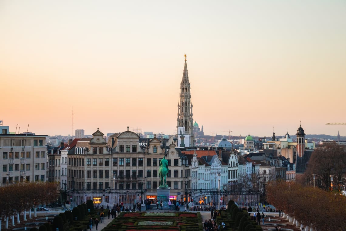 Places to visit in Brussels: Mont des Arts