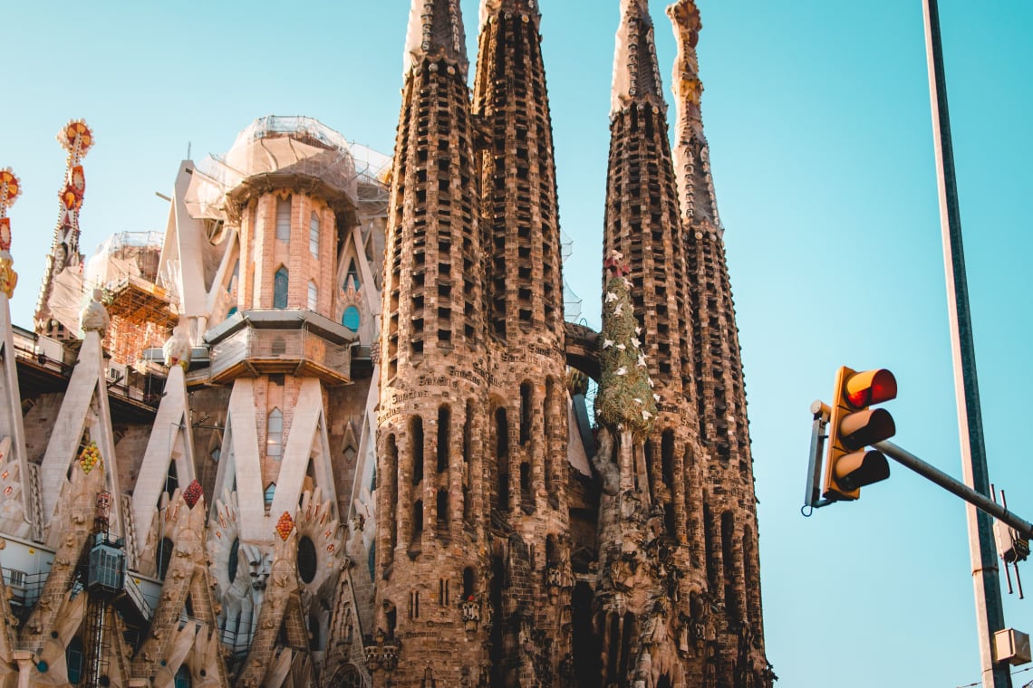 La Sagrada Familia, Barcelona, Spain