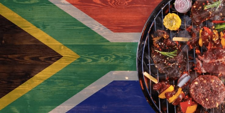 Traditional braai, South Africa