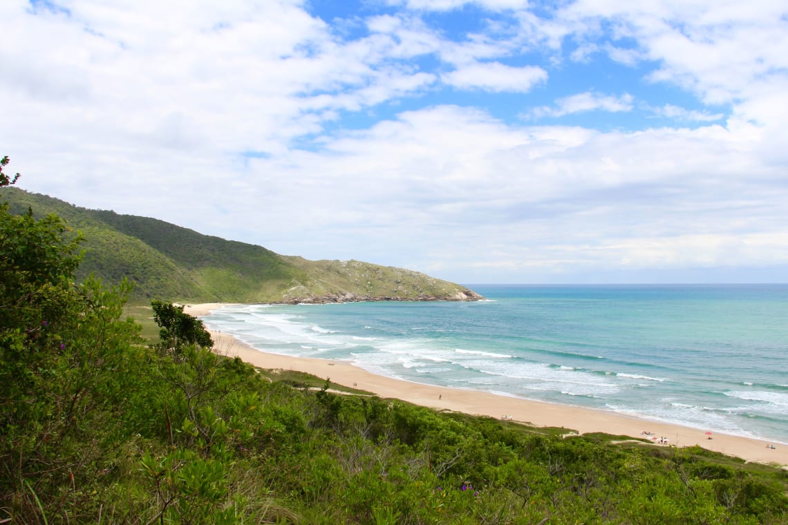 Secluded beach, Florianopolis, Brazil