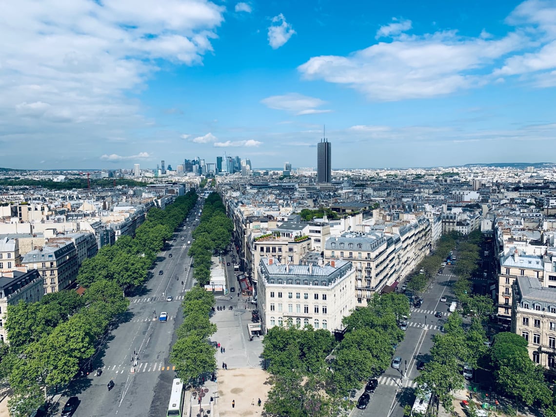 Champs Elysees, Paris, France
