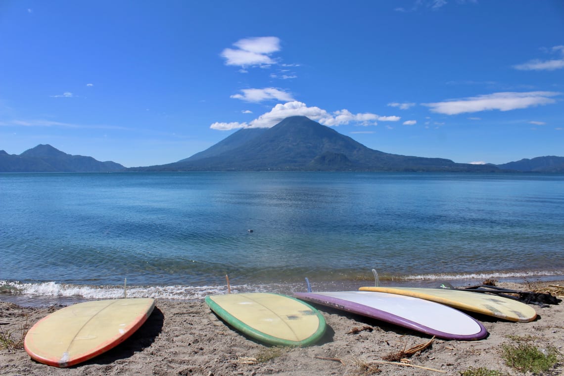 Best things to do in Lake Atitlan: stand up paddle board