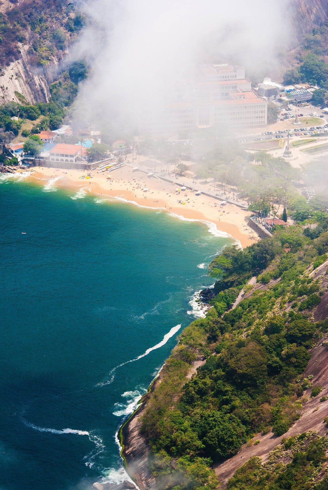 Aerial view of Rio de Janeiro, Brazil, South America