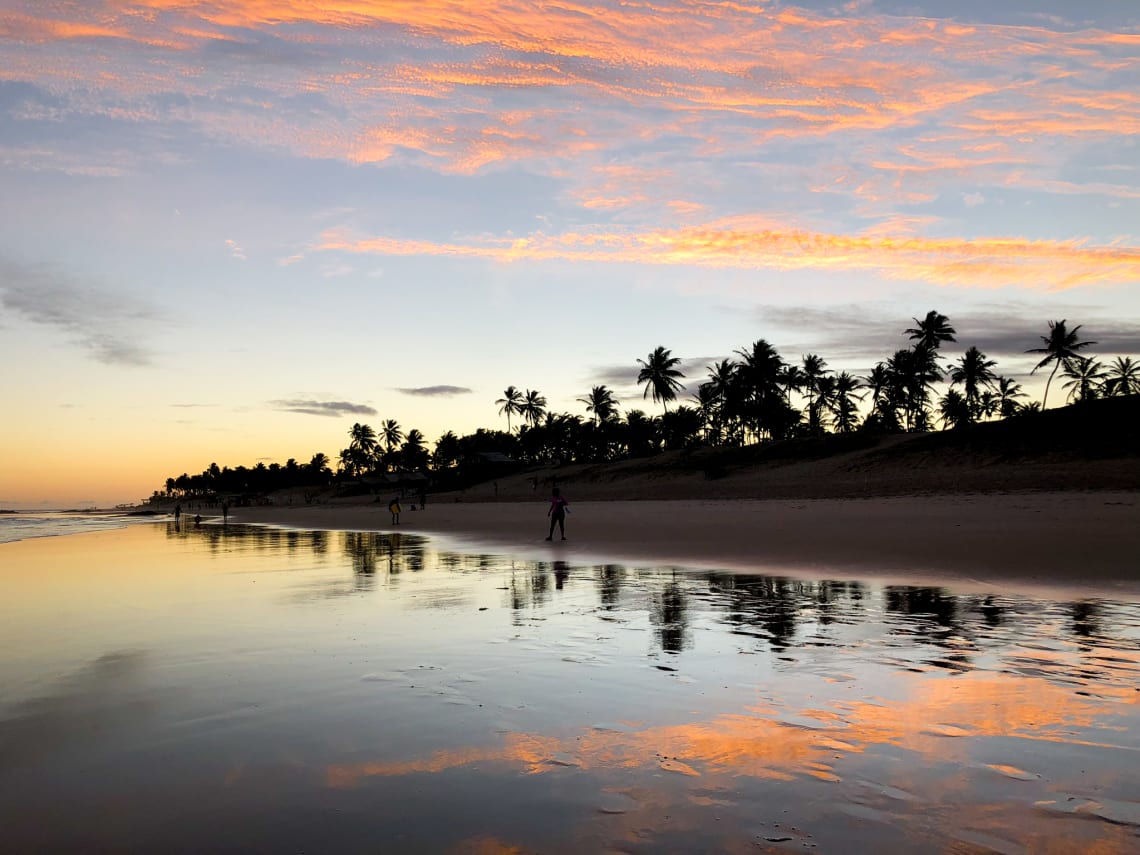 Pôr do sol na Praia de Santo Antônio - Foto: Gretel Devill