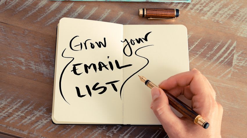 Growing your email list