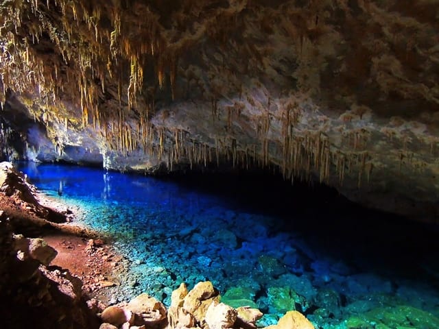 Viagem para Bonito - Gruta do Lago Azul