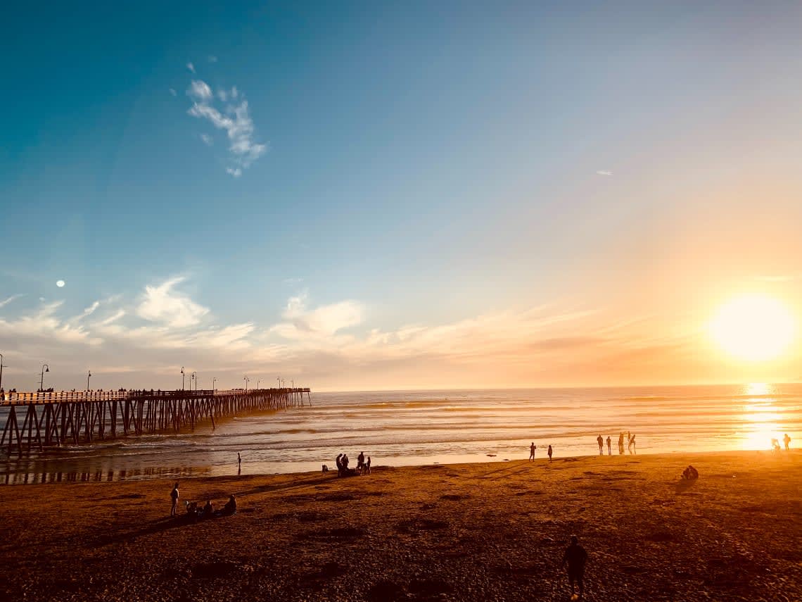 pismo beach is a cheaper california beach