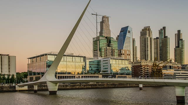 Ponte da Mulher, em Puerto Madero
