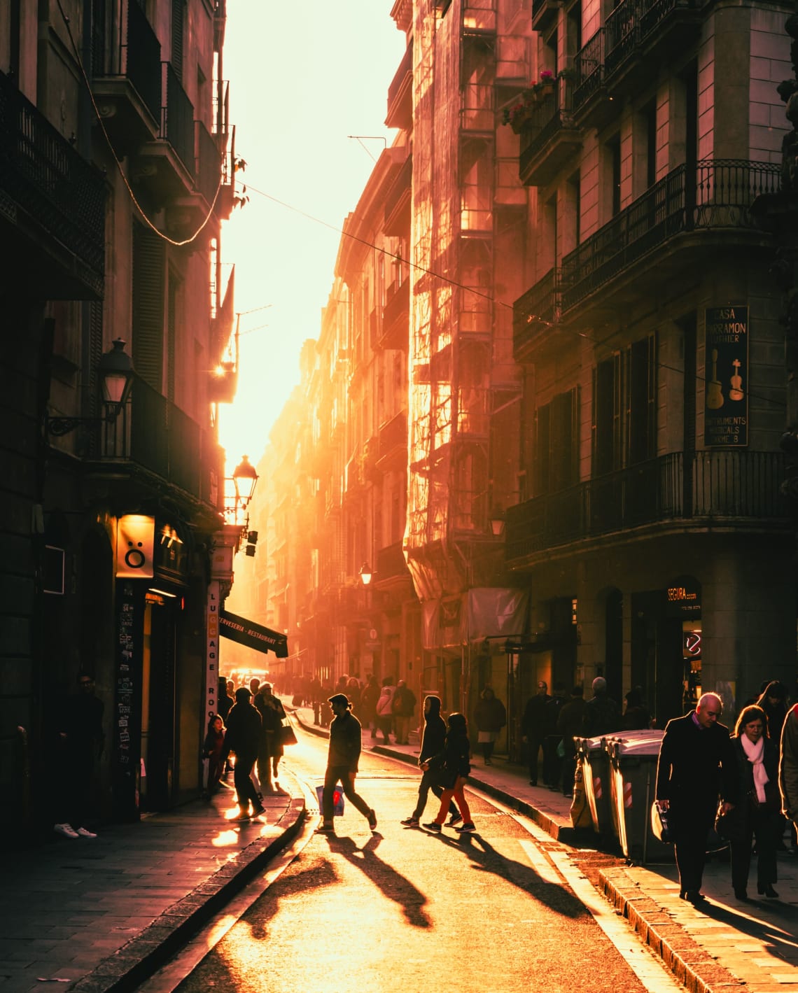 Streets of Barcelona, Spain