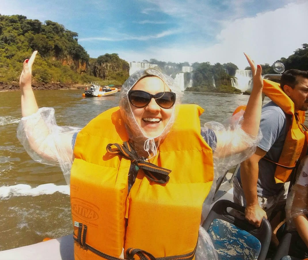 Passeio de barco nas Cataratas do Iguaçu