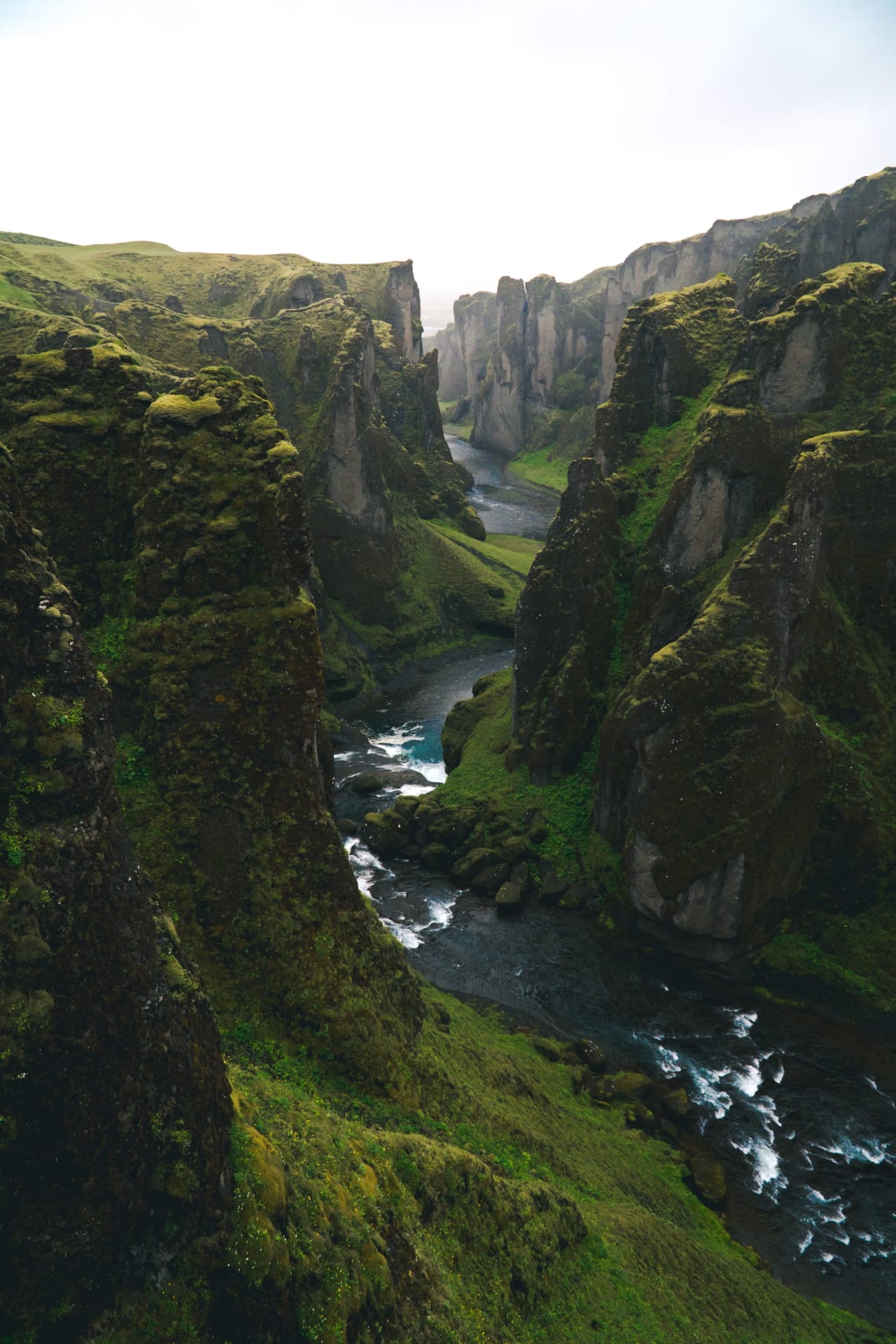 Fjaðrárgljúfur Canyon, Iceland