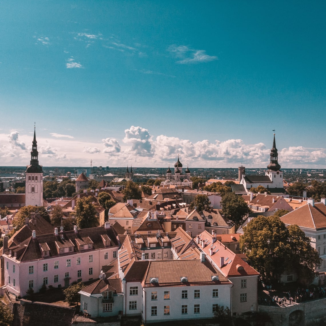 Meilleures villes européennes pour les nomades numériques : Tallinn, Estonie