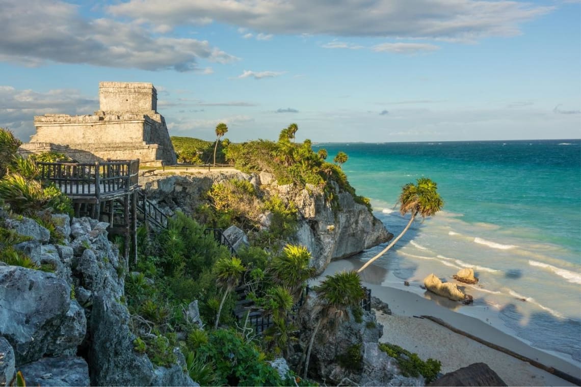 Archeological site of Tulum, Yucatan Peninsula