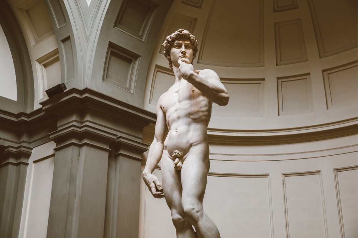 El David de Michelangelo