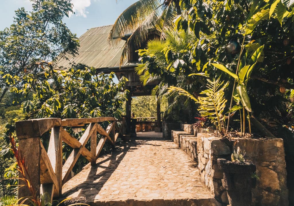 Bartend at Utopia Eco Lodge, Semuc Champey, Guatemala