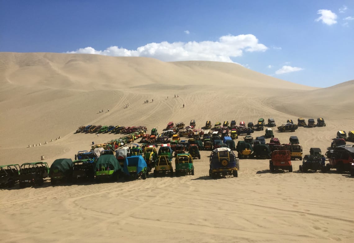 Dune buggies, Huacachina Oasis, Ica