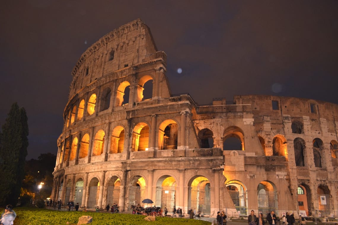 Como aprender italiano sozinho: Coliseu 