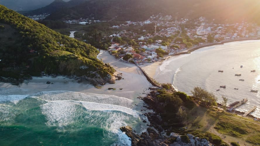 PRAIA DOS INGLESES à LAGOINHA – trilha de 11 km em Florianópolis – Mochilão  Sabático