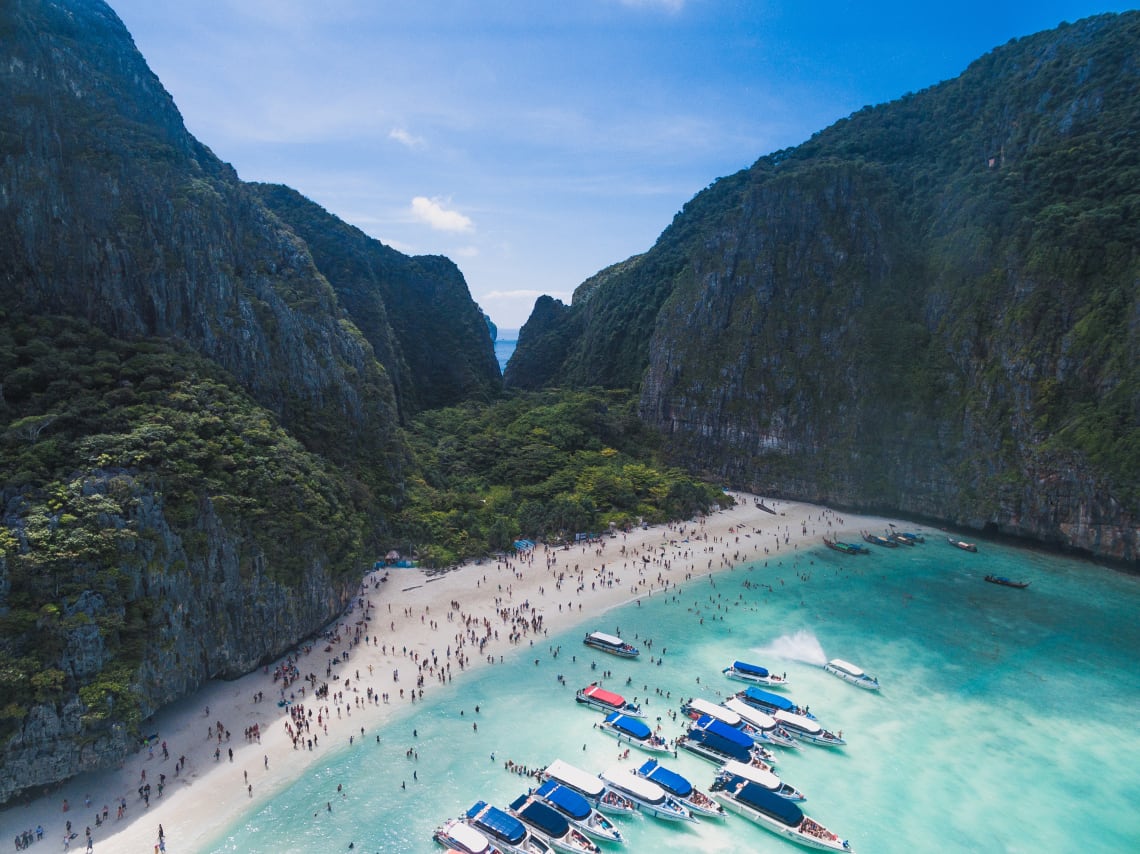 maya bay beach