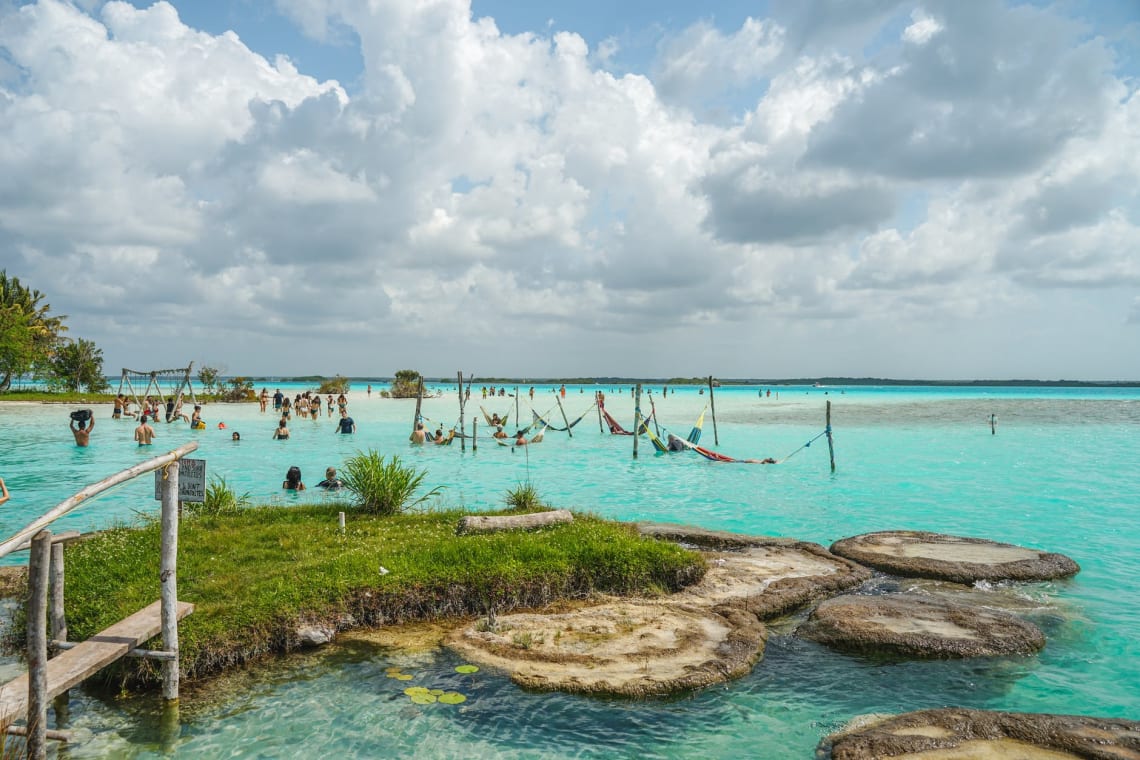 maldivas mexicanas en Bacalar