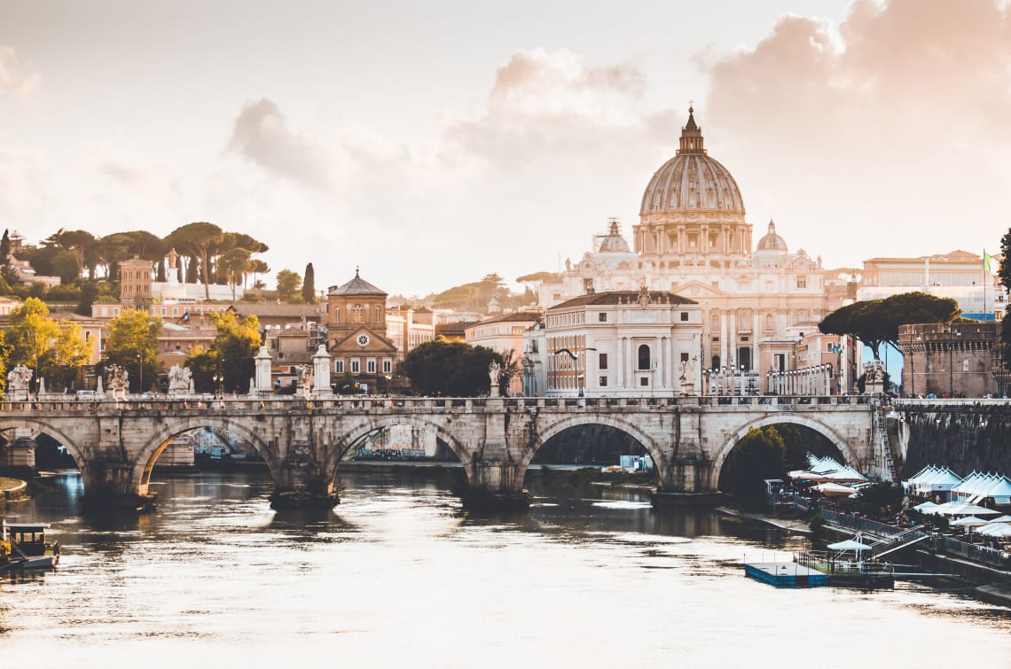 Tiber River, Rome, Italy