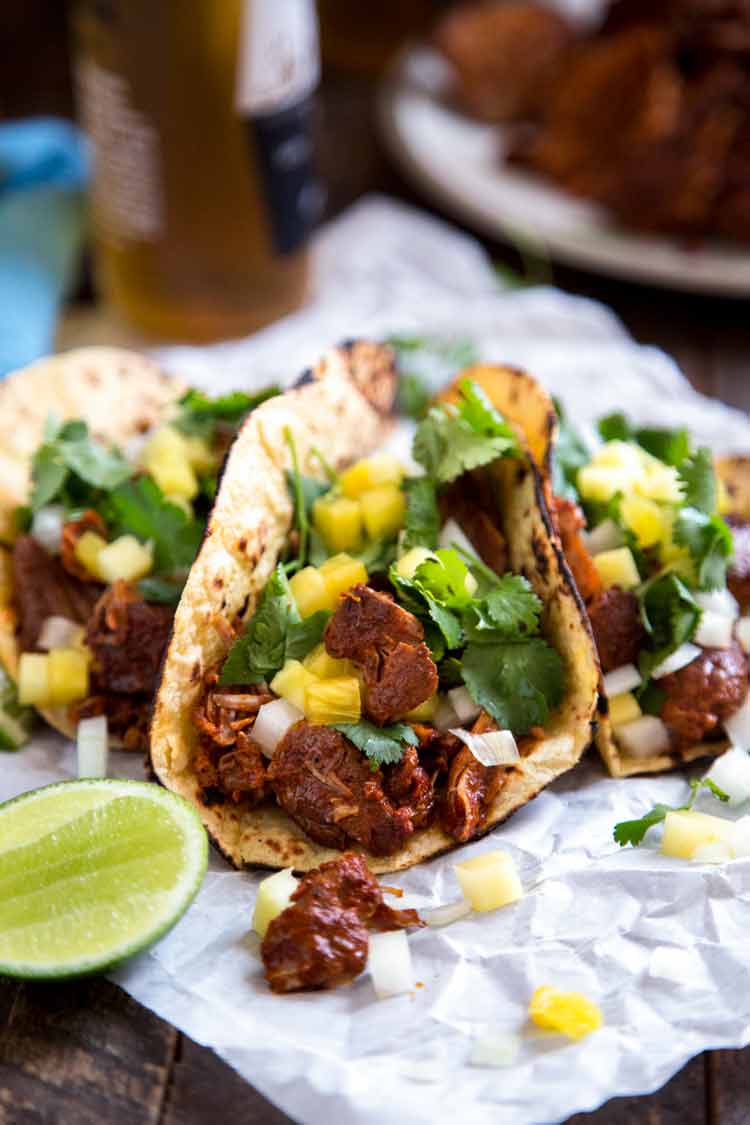 Mexican cuisine: Tacos Al Pastor