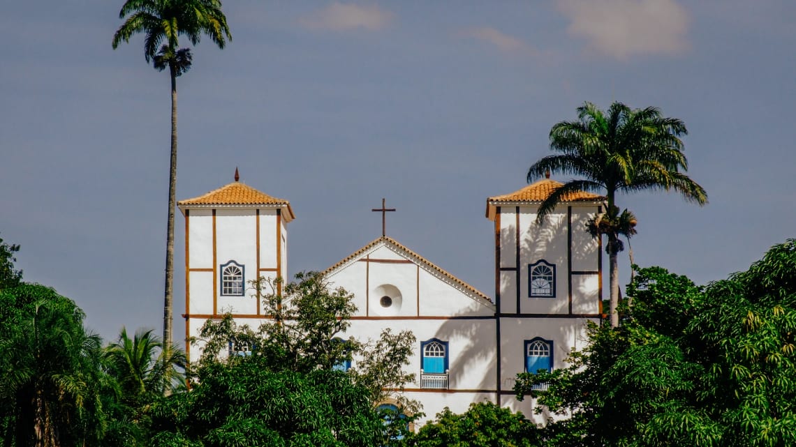 Igreja em Pirenópolis, Goiás