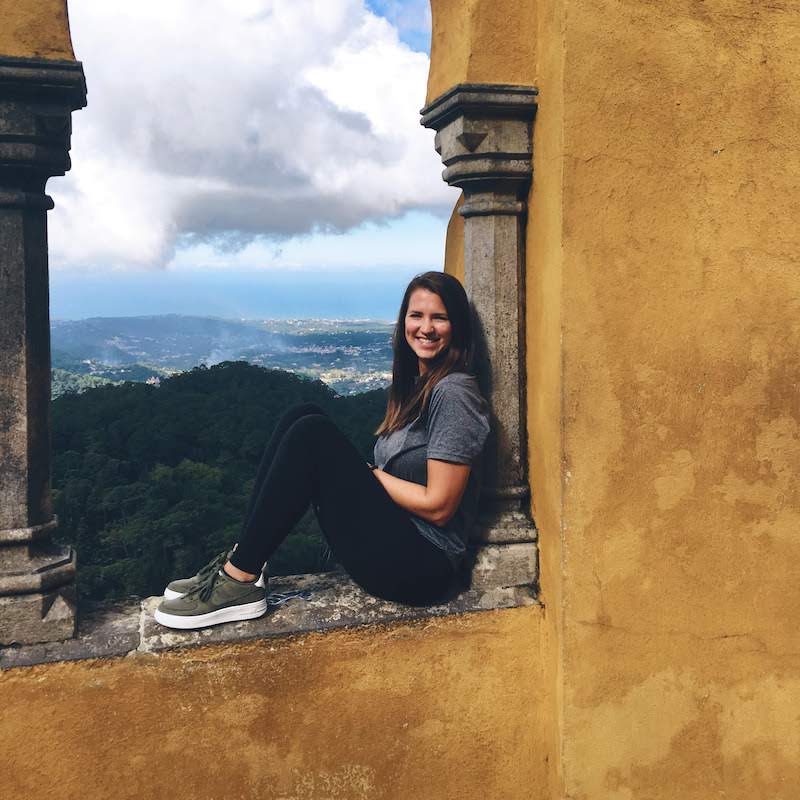 Solo female traveler, Sintra, Portugal