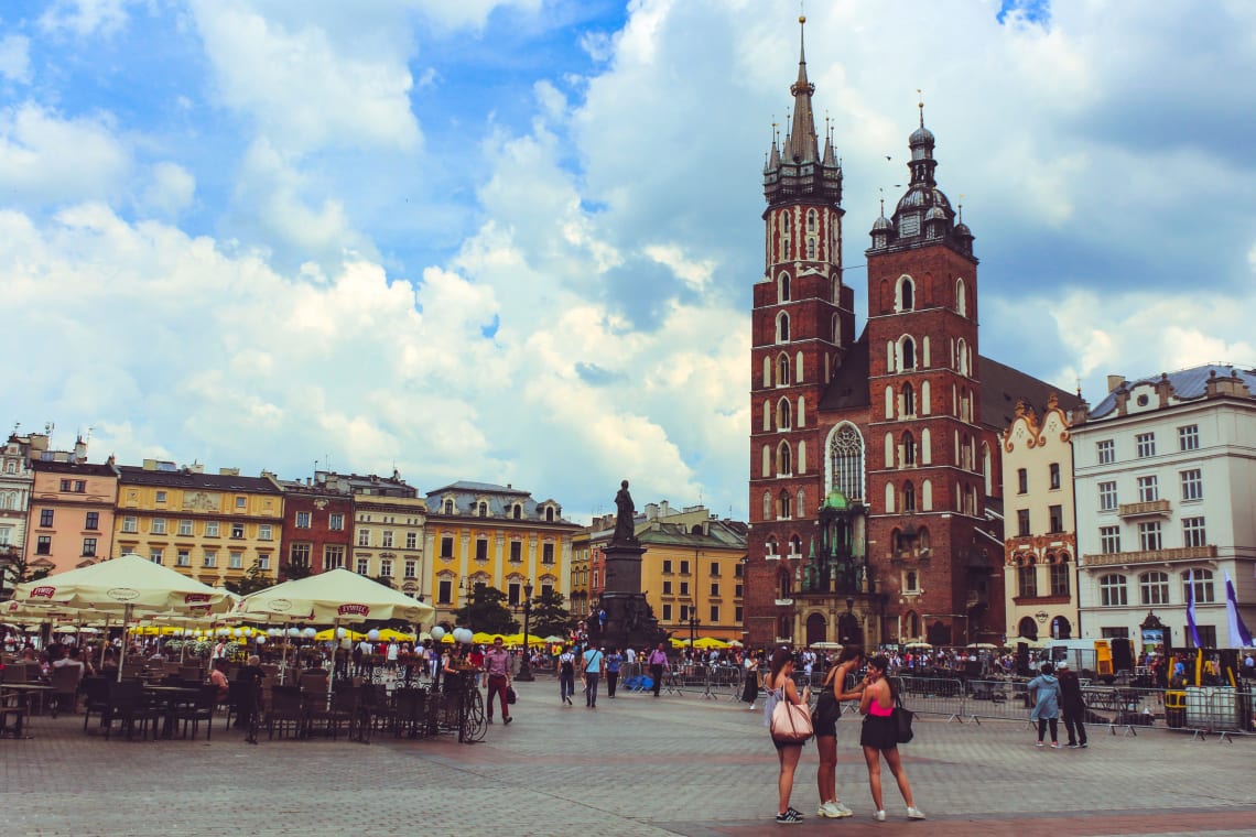Meilleures villes européennes pour les nomades numériques : Krakow, Pologne